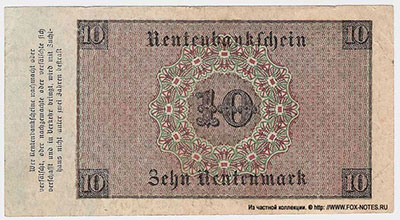 Rental bank mark 10 rental marks 1923