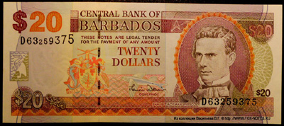 Central Bank of Barbados 20 Dollars 2000-444444<br>
								
								
									
									<img src=
