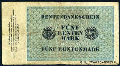 Rental bank mark 5 rental marks 1923