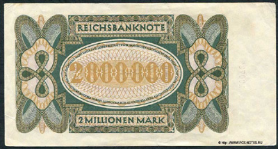 Imperial banknote of 200,000 marks 1923