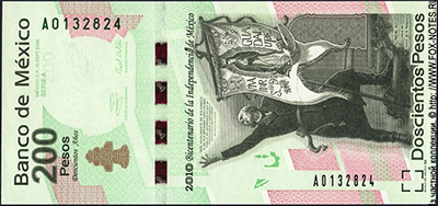 Mexico 200 pesos 2008