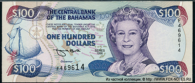 Bahamas $100 1996