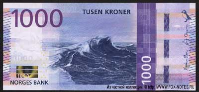 Norway 1000 kroons 2019