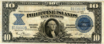 Philippines 10 pesos 1924