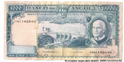 Angola 1000 escudos 1962