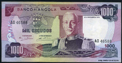 Anogla 1000 escudos 1972