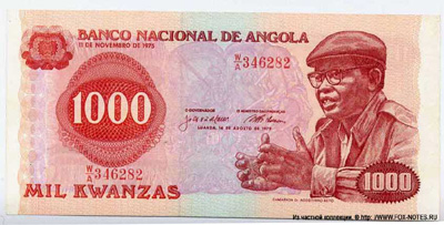 Anogla 1000 kwanzas 1979