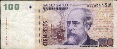 Argentina 100 pesos 2003