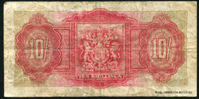 Bermuda Government 10 shillings 1937
