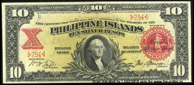 Philippines 10 pesos 1903
